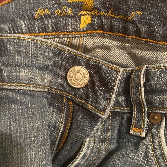 7 For All Mankind Medium Wash Bootcut Jeans SZ 29 - Picture 3 of 3